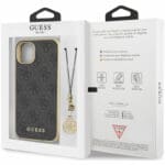 Guess 4G Charms Grey Kryt iPhone 13 Mini