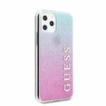 Guess 4G Glitter GUHCN65PCUGLPBL Pink-Blue Kryt iPhone 11 Pro Max