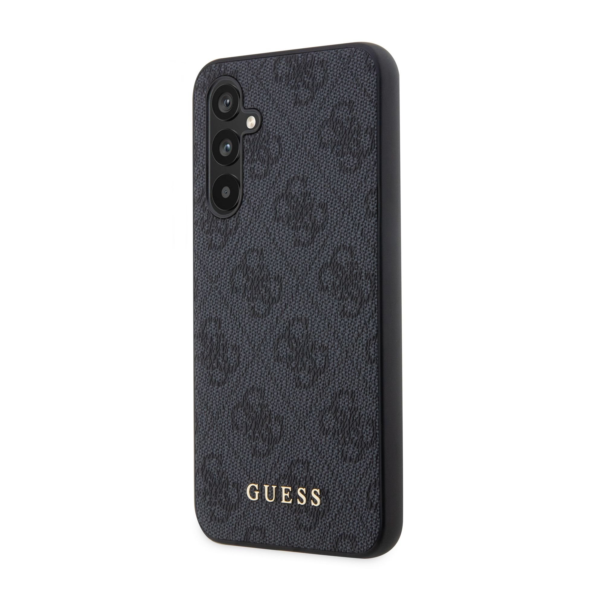 Guess 4G Charms Collection Samsung Galaxy A54 5G Hybrid Case - Brown
