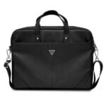 Guess Bag GUCB15PSATLK 16" Black Saffiano Triangle Logo