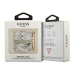 Guess GUA2HCHMAG Grey Marble Strap Collection Kryt AirPods 1/2