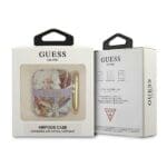 Guess GUA2HHFLU Green Flower Strap Collection Kryt AirPods 1/2