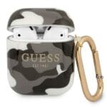 Guess GUA2UCAMA Black Camo Collection Kryt AirPods 1/2