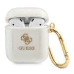 Guess GUA2UCG4GT Transparent Glitter Collection Kryt AirPods 1/2