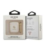 Guess GUA2UCG4GT Transparent Glitter Collection Kryt AirPods 1/2
