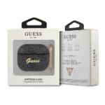 Guess GUA34GSMK Grey 4G Script Metal Collection Kryt AirPods 3