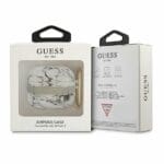 Guess GUA3HCHMAG Grey Marble Strap Collection Kryt AirPods 3