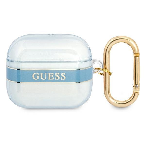 Guess GUA3HHTSB Blue Strap Collection Kryt AirPods 3
