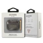Guess GUA3UNMK Black Marble Collection Kryt AirPods 3