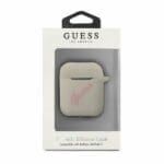 Guess GUACA2LSVSBF Silicone Vintage Pink/Gray Kryt AirPods 1/2