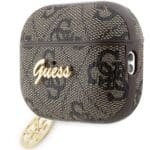 Guess GUAP2G4GSMW Brown 4G Charm Collection Kryt AirPods Pro 2