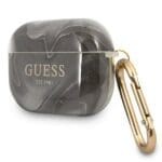 Guess GUAPUNMK Black Marble Collection Kryt AirPods Pro