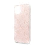 Guess GUHCN61PCU4GLPI Pink 4G Glitter Kryt iPhone 11