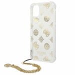 Guess GUHCN65KSPEGO Peony Chain Gold Kryt iPhone 11 Pro Max