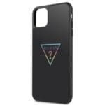 Guess GUHCN65TRMLBK Black Triangle Glitter Kryt iPhone 11 Pro Max