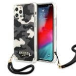 Guess GUHCP12LKSARBK Camo Collection Black Kryt iPhone 12 Pro Max