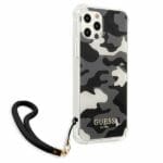 Guess GUHCP12LKSARBK Camo Collection Black Kryt iPhone 12 Pro Max
