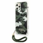 Guess GUHCP12LKSARKA Camo Collection Khaki Kryt iPhone 12 Pro Max