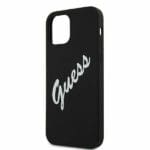 Guess GUHCP12LLSVSBW Silicone Vintage Black/White Kryt iPhone 12 Pro Max