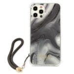 Guess GUHCP12MKSMAGR Marble Collection Gray Kryt iPhone 12/12 Pro