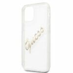 Guess GUHCP12MKSPESI Peony Chain ​​Collection Silver Kryt iPhone 12/12 Pro