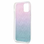 Guess GUHCP12S3D4GGBP Blue&Pink 4G 3D Pattern Collection Kryt iPhone 12 Mini