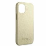 Guess GUHCP12SIGLGO Gold Iridescent Kryt iPhone 12 Mini