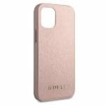 Guess GUHCP12SIGLRG Rose Gold Iridescent Kryt iPhone 12 Mini