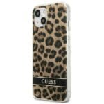 Guess GUHCP13SHSLEOW Brown Leopard Kryt iPhone 13 Mini