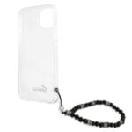 Guess GUHCP13SKPSBK Transparent Hardcase Black Pearl Kryt iPhone 13 Mini