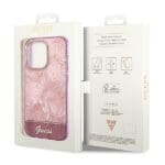 Guess GUHCP14LHGJGHP Pink Jungle Collection Kryt iPhone 14 Pro