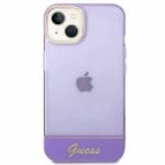 Guess GUHCP14MHGCOU Purple Translucent Kryt iPhone 14 Plus