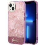 Guess GUHCP14MHGJGHP Pink Jungle Collection Kryt iPhone 14 Plus