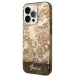 Guess GUHCP14XHGPLHC Ochre Porcelain Collection Kryt iPhone 14 Pro Max