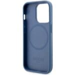 Guess GUHMP14XP4RPSB Blue Hardcase 4G Printed Stripes MagSafe Kryt iPhone 14 Pro Max