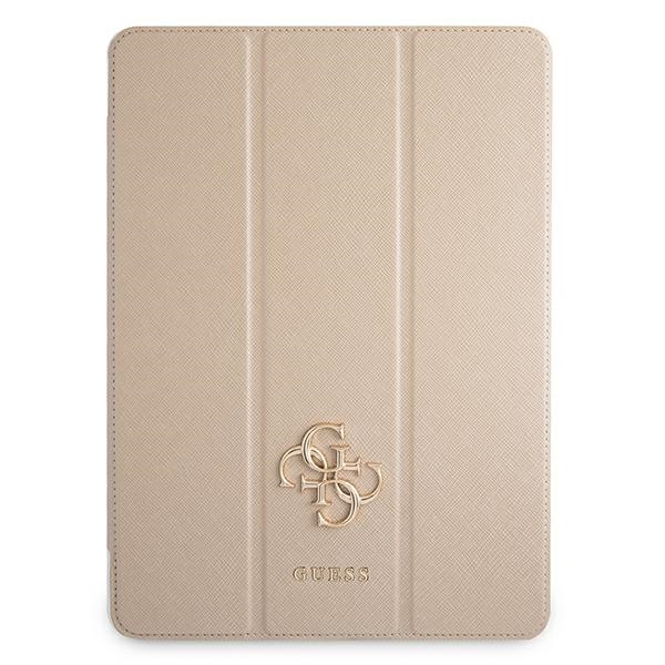 Guess GUIC11PUSASGO Book Gold Saffiano Collection Kryt iPad 11" 2021