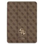 Guess GUIC12G4GFBR Book Brown 4G Collection Kryt iPad 12,9" 2021