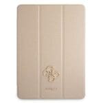 Guess GUIC12PUSASGO Book Gold Saffiano Collection Kryt iPad 12,9" 2021