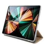 Guess GUIC12PUSASGO Book Gold Saffiano Collection Kryt iPad 12,9" 2021