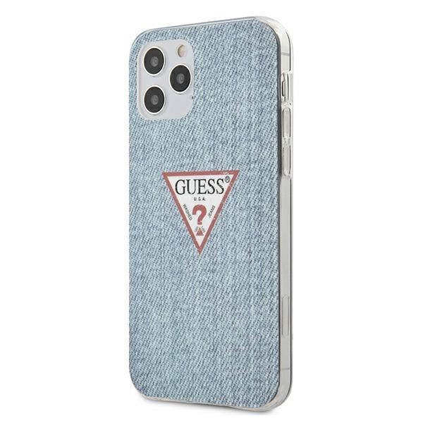 Guess JEANS Collection Light Blue Kryt iPhone 12/12 Pro