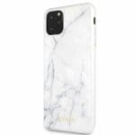 Guess Marble GUHCN65HYMAWH White Kryt iPhone 11 Pro Max