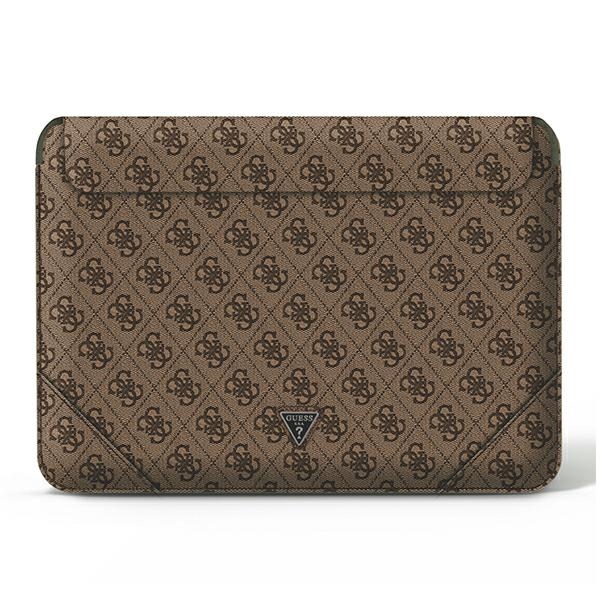 Guess Notebook Sleeve GUCS14P4TW 13/14" Brown 4G Uptown Triangle Logo