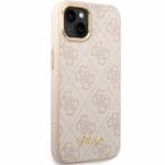Guess PC/TPU 4G Metal Camera Outline Pink Kryt iPhone 14 Plus