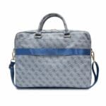 Guess PU 4G Printed Stripes Computer Bag Blue Kryt Notebook 15/16"