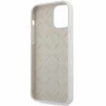 Guess Silicone Vintage Cream Kryt iPhone 12 Mini