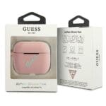 Guess Silicone Vintage Pink/Mint Kryt AirPods Pro