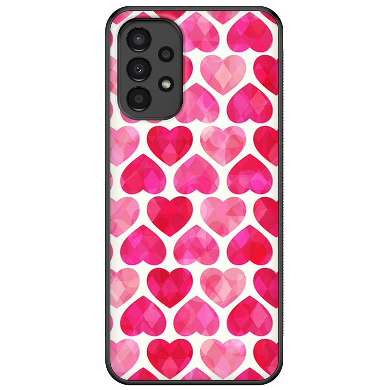 Hearts Pink Kryt Samsung Galaxy A13 5G