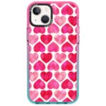Hearts Pink Kryt iPhone 14 Plus