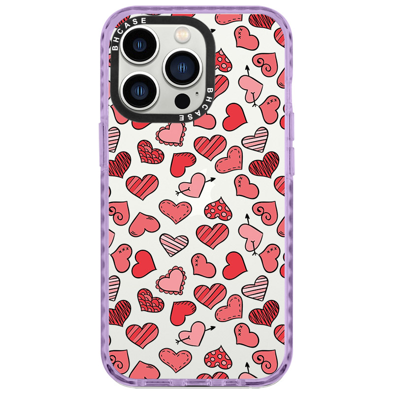 Hearts Red Kryt iPhone 14 Pro