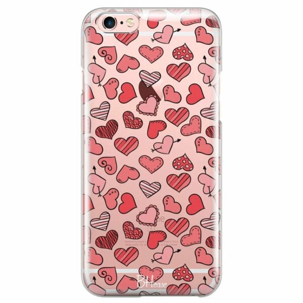 Hearts Red Kryt iPhone 6/6S
